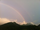 double rainbow (Niihama, Japan)