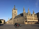 The Cloth Hall in the morning (Ypres, Belgium)