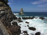 上立神岩（兵庫県南あわじ市）